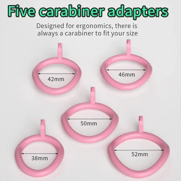 abs plastic chastity device bdsm bondage