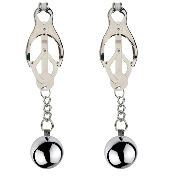 adjustable pressure nipple clamps black