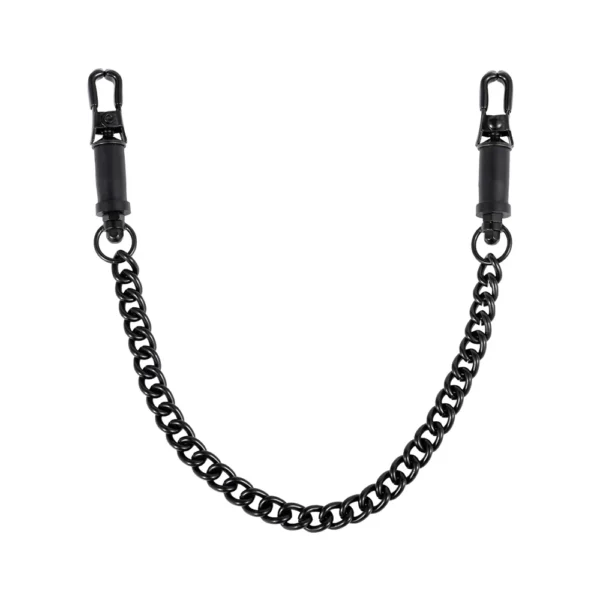 adjustable screw nipple clamps black