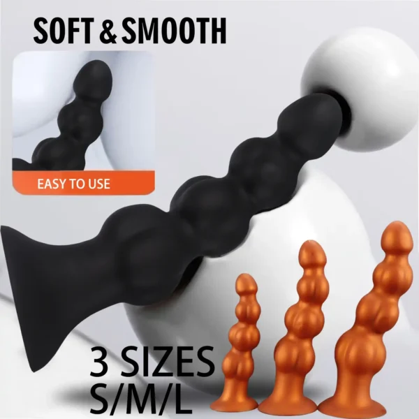 anal beads graduated sizes for training