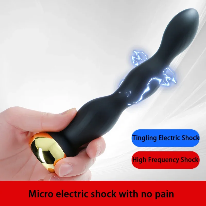anal beads vibrator with multiple pleasure modes