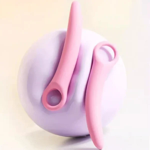 anal play silicone plugs set smooth