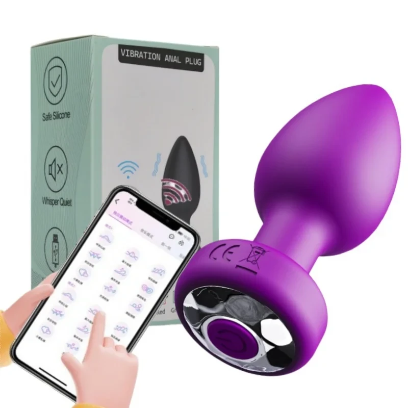 anal sex toy for men with customizable app settings