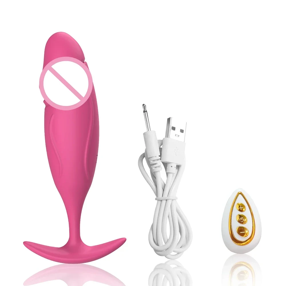 anal stimulation vibrating plug for male pleasure