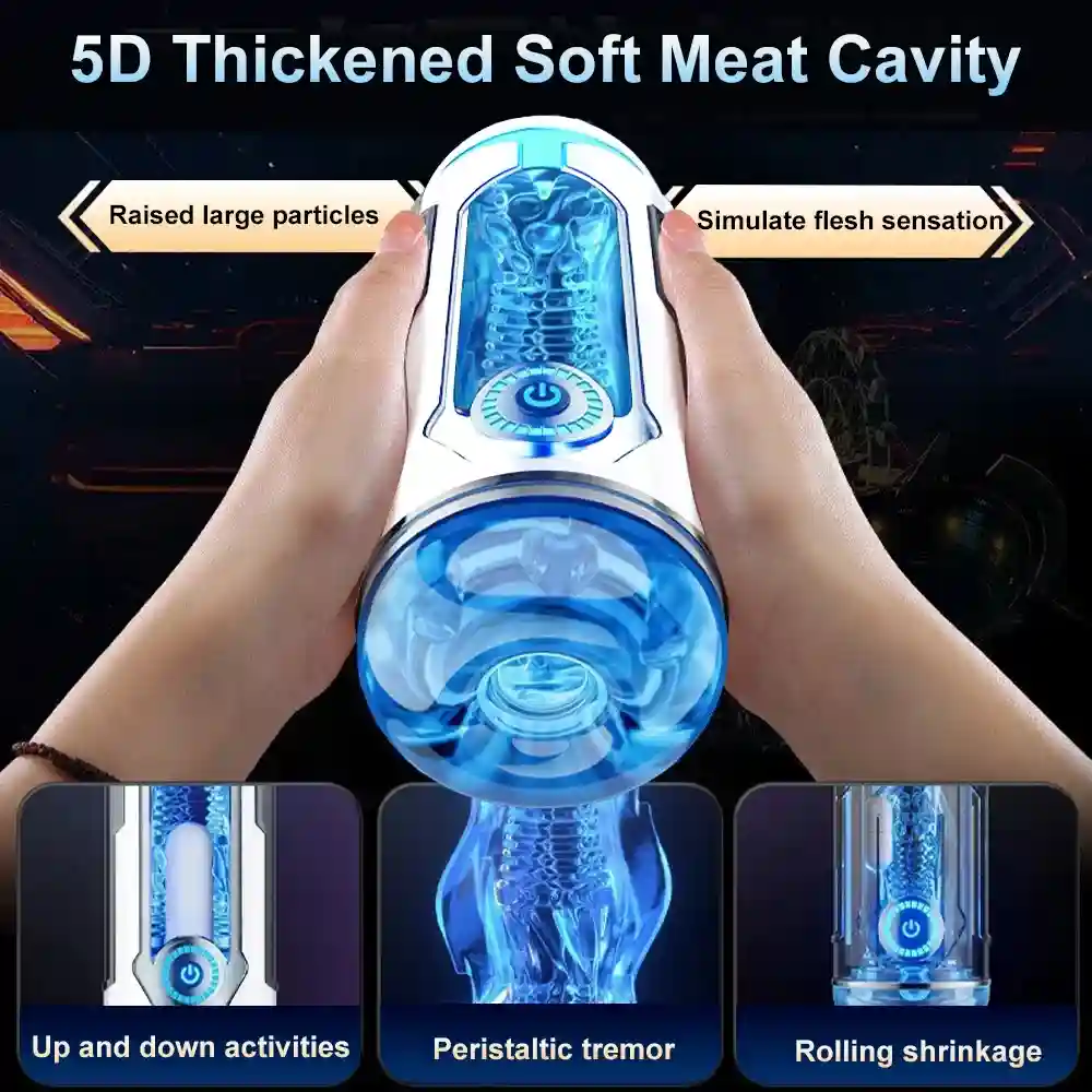 app controlled masturbator cup for customized male pleasure