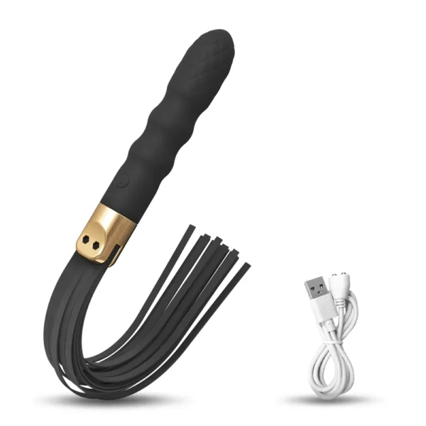 battery operated leather whip toy