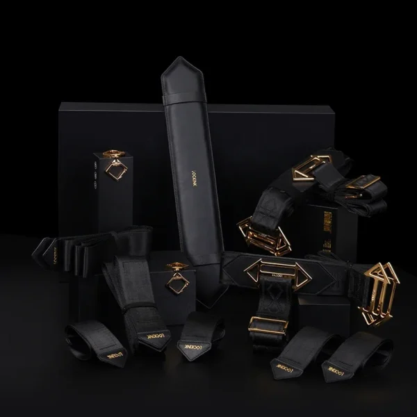 bdsm bondage set leather restraints