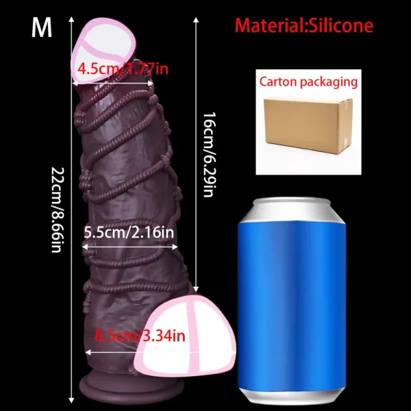 big dildo with stable suction cup