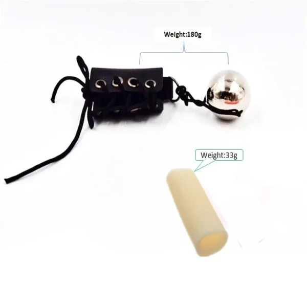 black adjustable metal penis stretcher