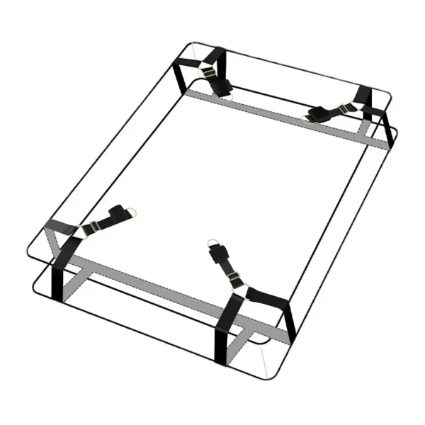 black nylon restraint rope for bdsm