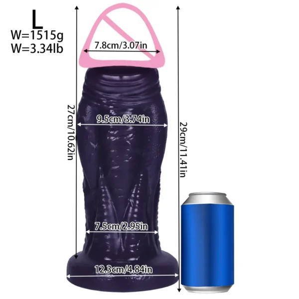 clear silicone dildo with suction