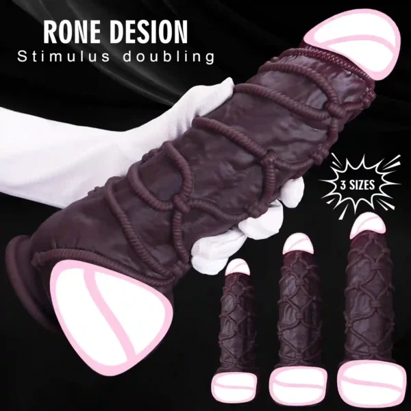 curved silicone dildo for pleasure