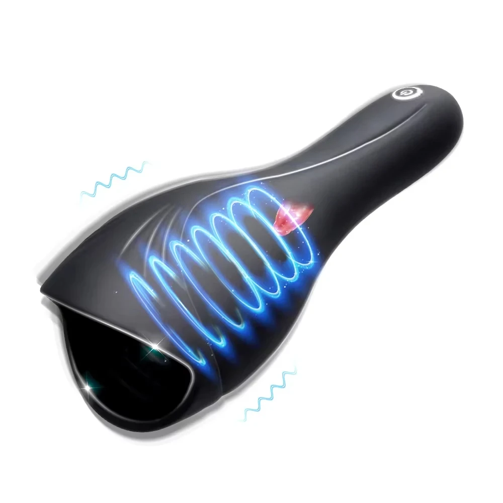 discreet packaging tongue simulator for men