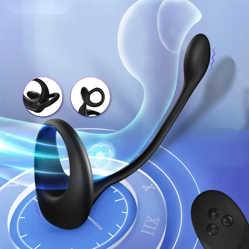 explore pleasure with remote control prostate massager