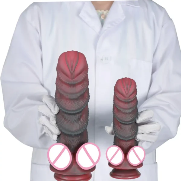 fantasy dildo with unique head design
