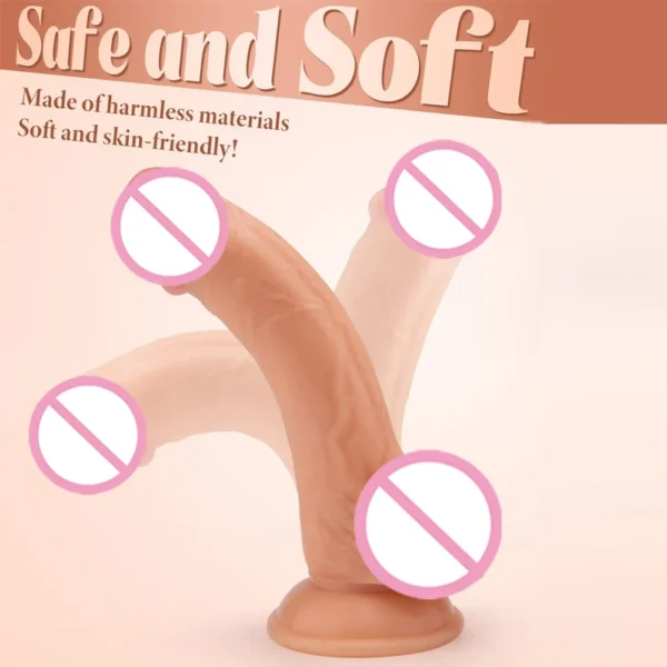 firm silicone dildo for anal play