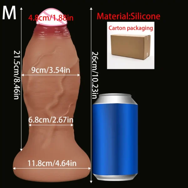 firm silicone dildo with suction base