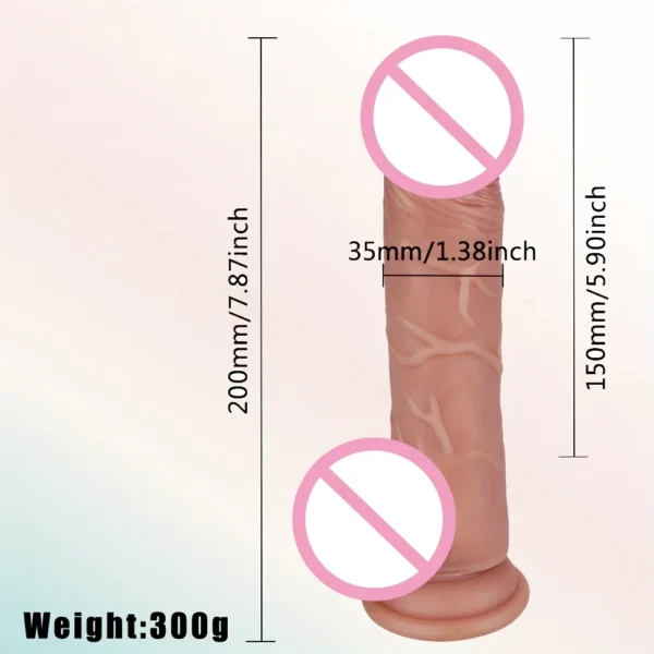 flexible g spot dildo silicone