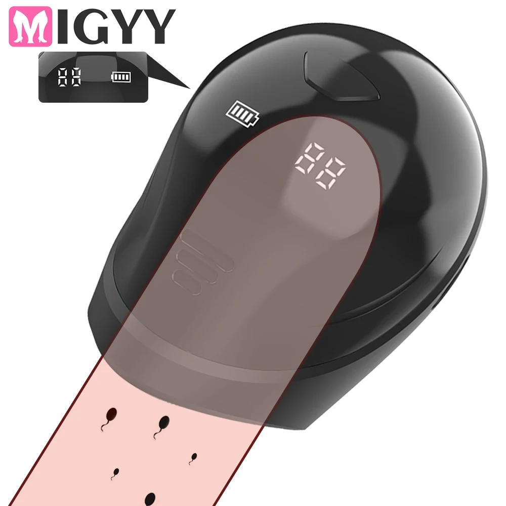 glans vibrator for men with ten vibration modes