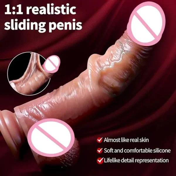 large suction cup realistic dildo