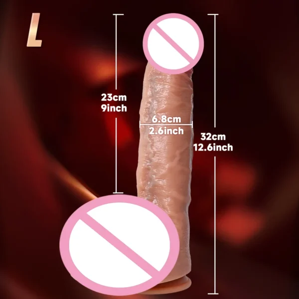 long reaching anal dildo toy