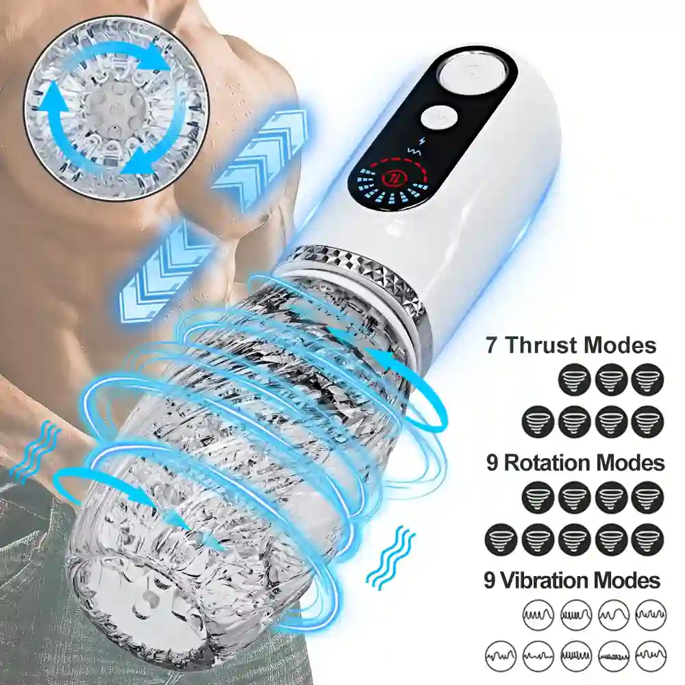 male masturbation toy simulating oral sex sensation