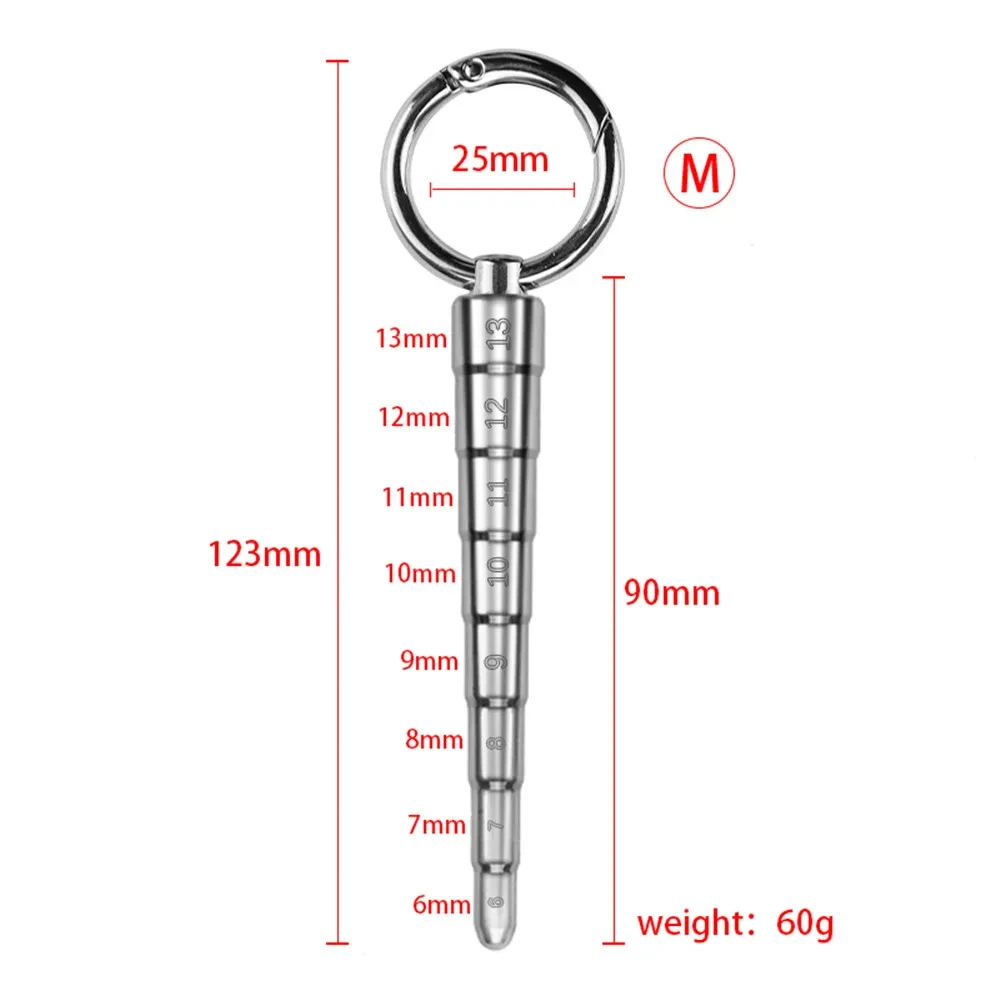 male urethral dilator for enhanced sensitivity