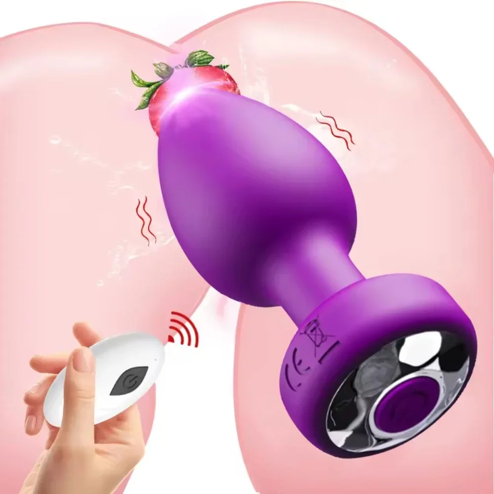 mens anal sex toy with app and vibration control