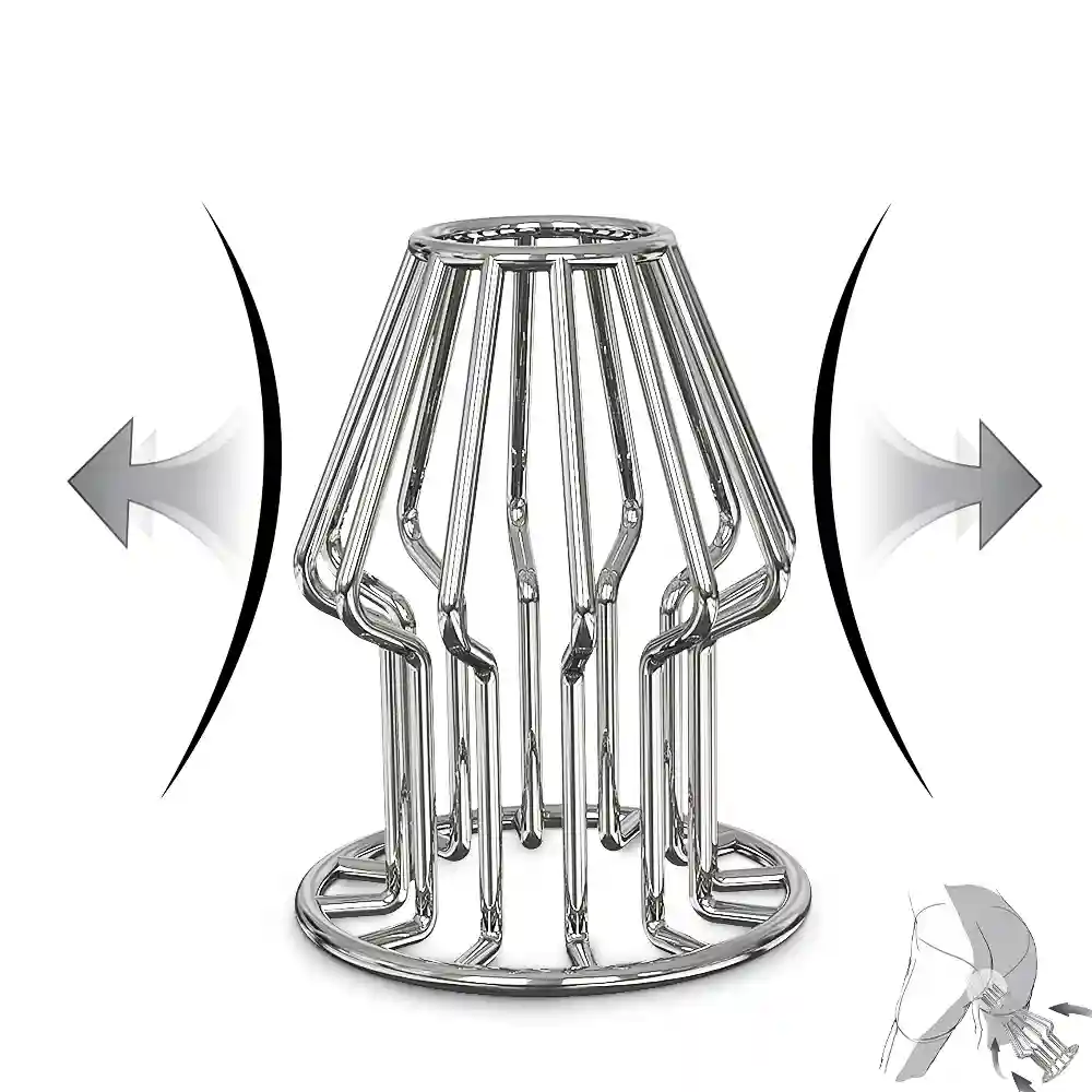 metal butt plug for anal sphincter stimulation