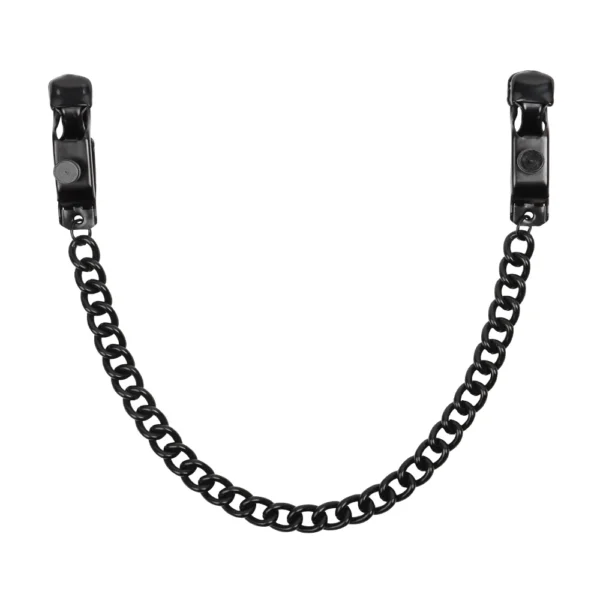 metal nipple chain clamps fetish