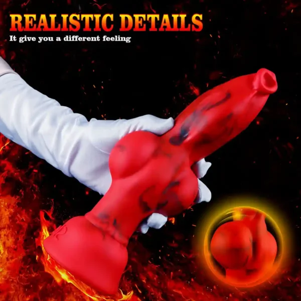 realistic shaft dog dildo pleasure