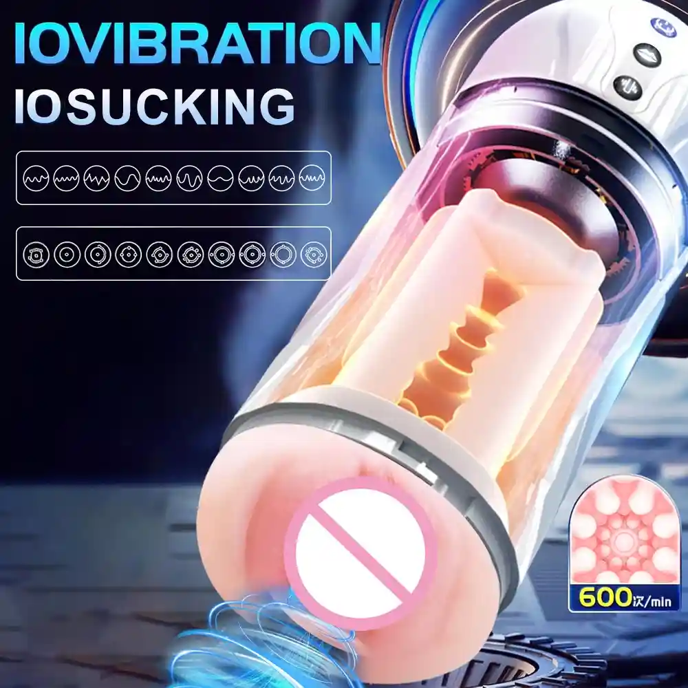rechargeable male masturbation cup for discreet use