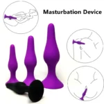 silicone anal plug prostate massage