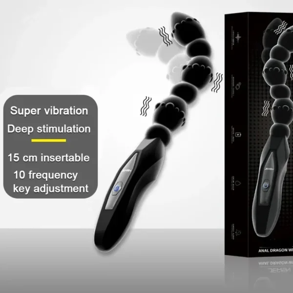 therosetoy store vibrating anal beads and dildo toy