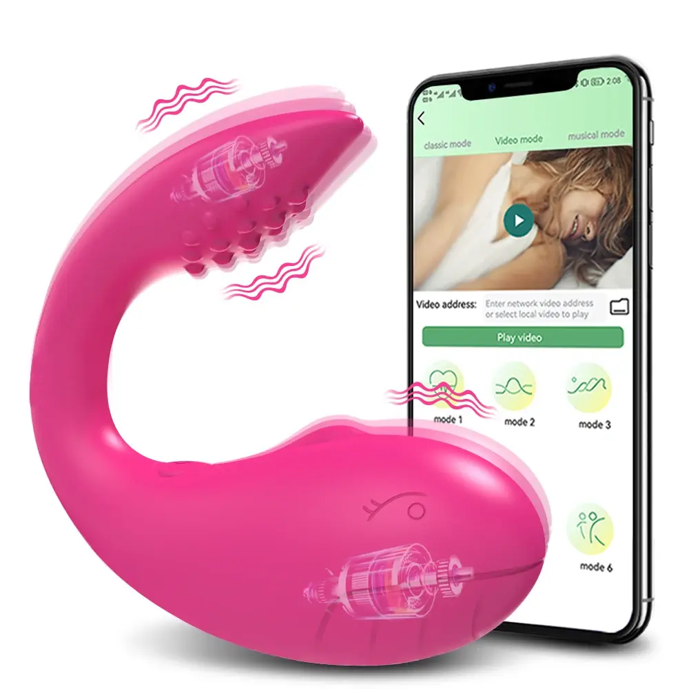 travel friendly app controlled vibrator for women