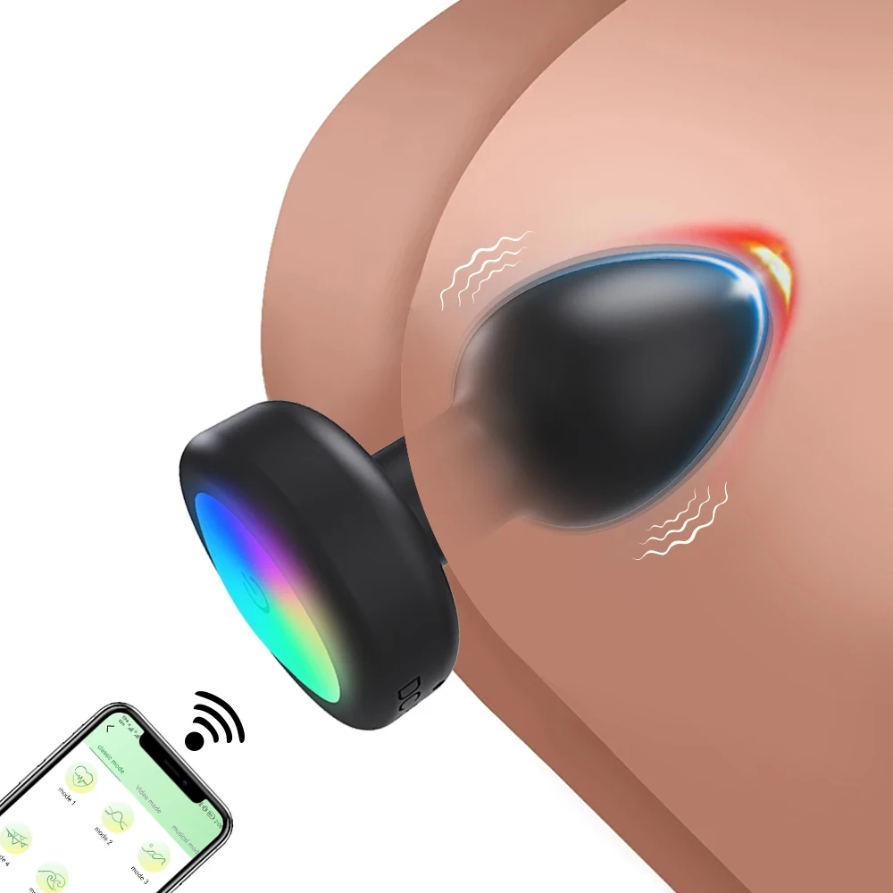 vibrating anal plug for couples intimacy enhancement