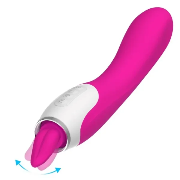 vibrating tongue nipple stimulator device