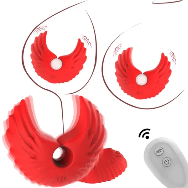 waterproof silicone vibrating nipple clamps