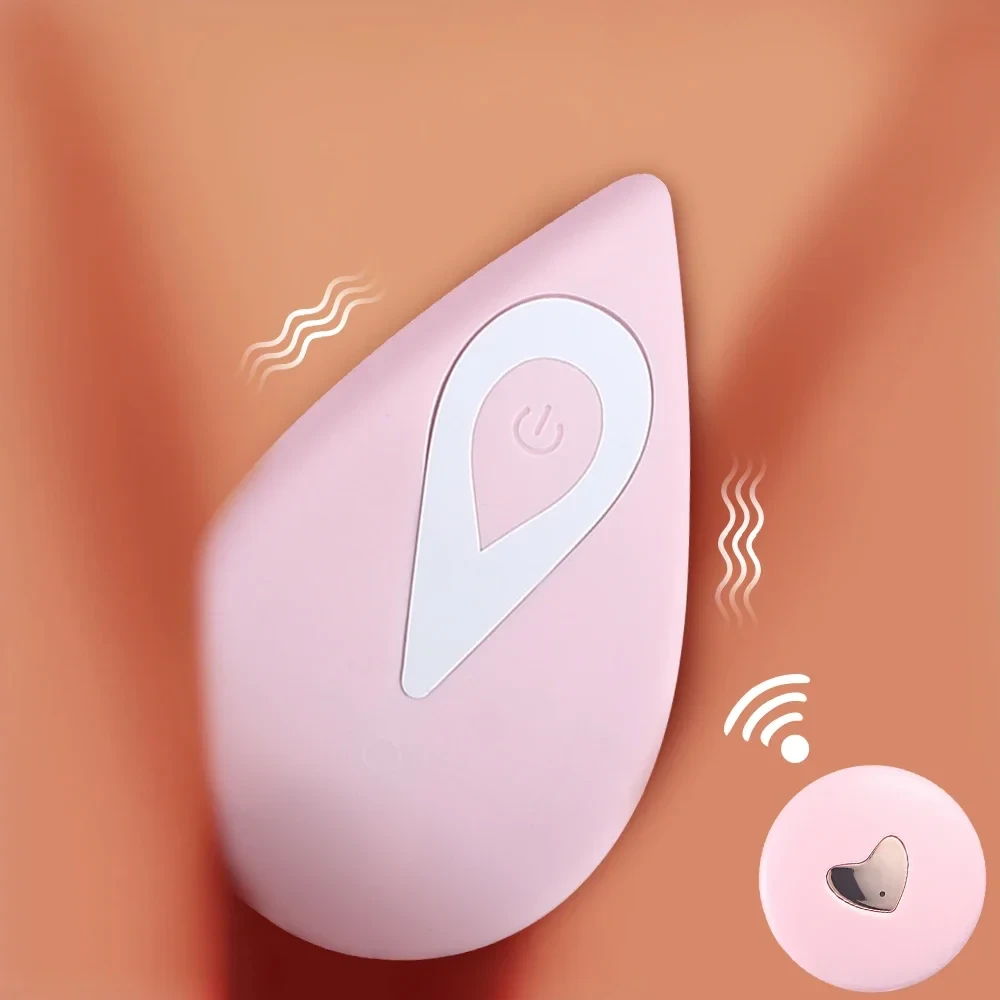 wearable panty vibrator with remote for public play
