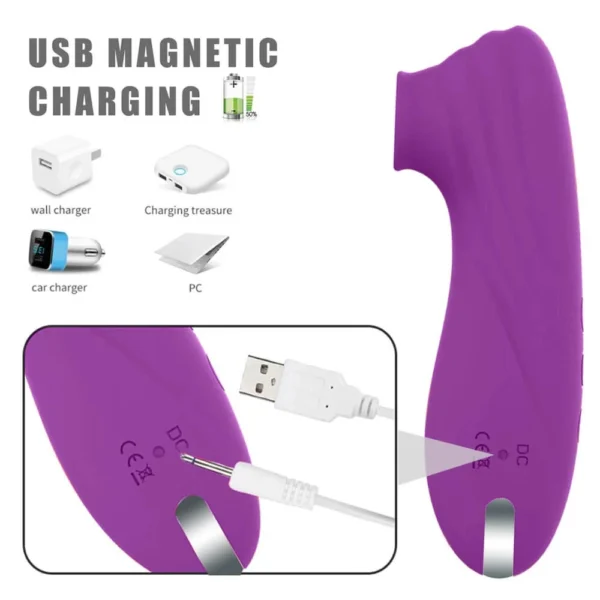 10 frequency clitoral sucker vibrator