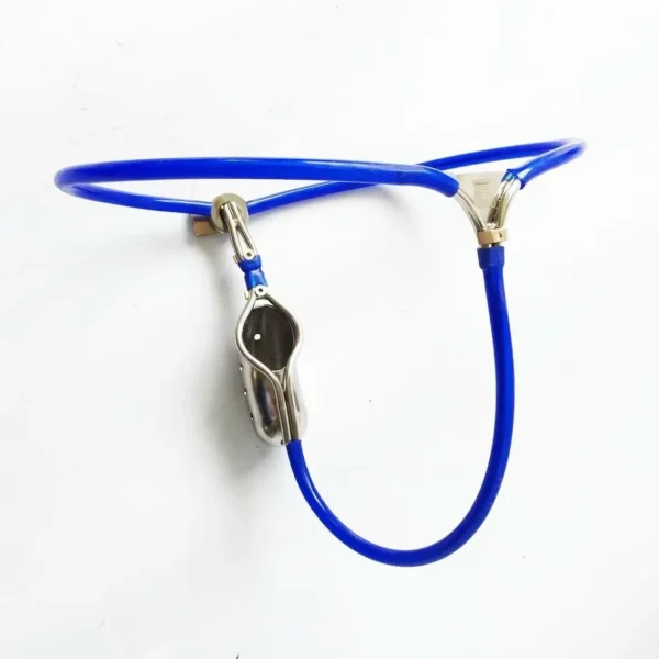 adjustable male chastity steel cage