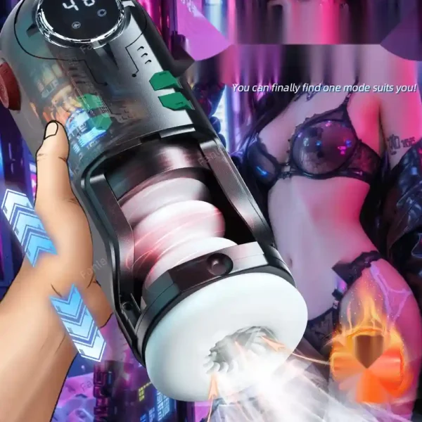 automatic stroker designed for easy cleaning