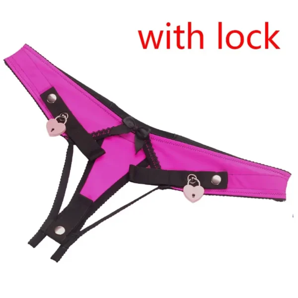 black chastity belt cock ring