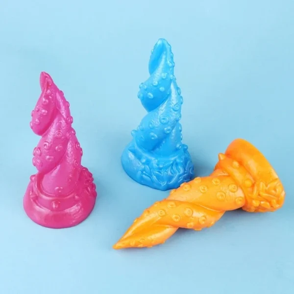 body safe silicone octopus dildo toy