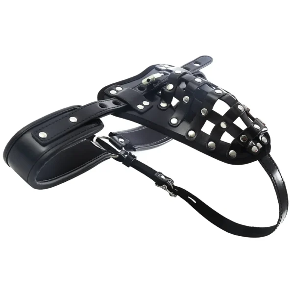 breathable pu leather chastity belt