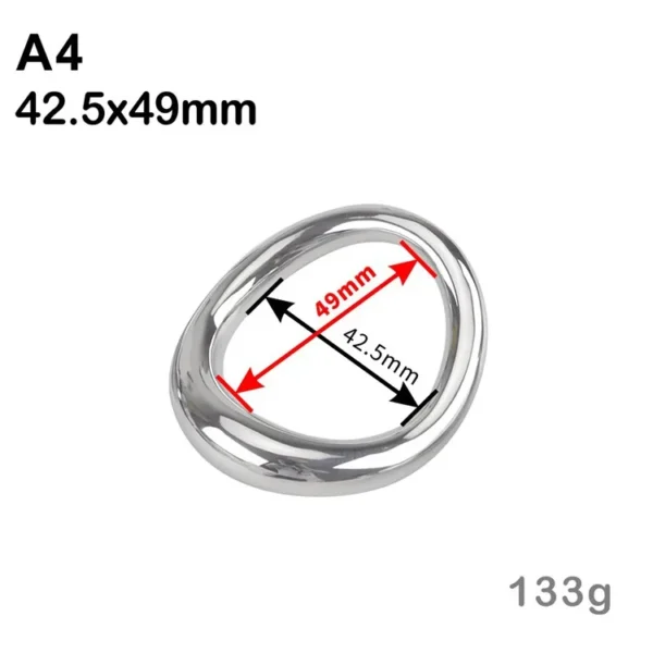 circular stainless steel cock ring