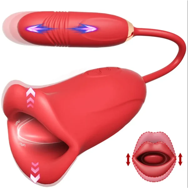 clit sucker tongue action vibrator