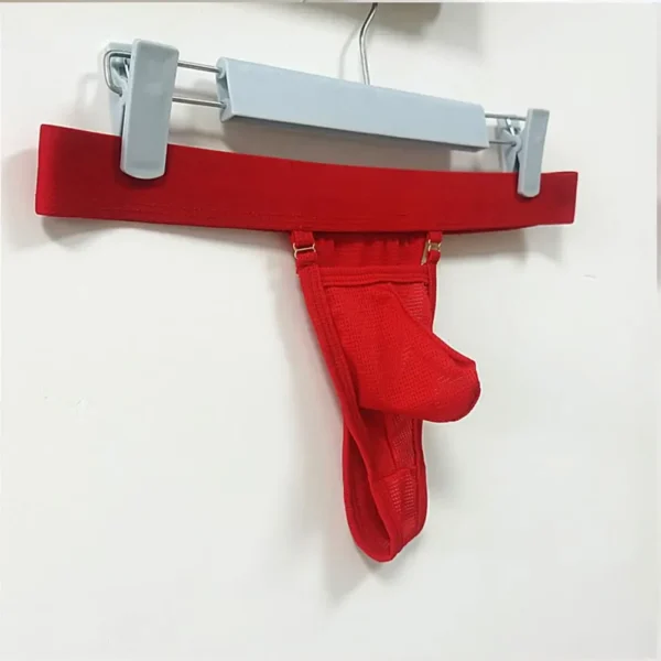 comfortable fit nylon spandex thong men