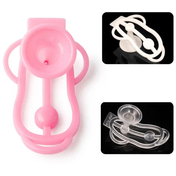 ergonomic abs penis restraint cage