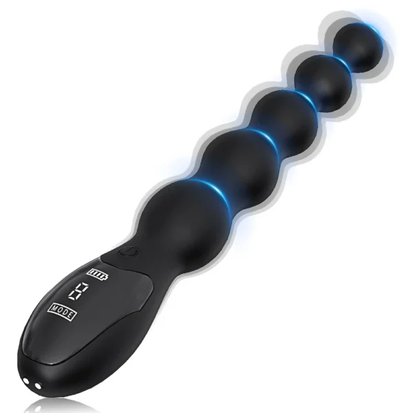 ergonomic design anal beads plug